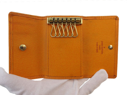 LOUIS VUITTON Key case Key holder M6381H Orange gold Multicles6