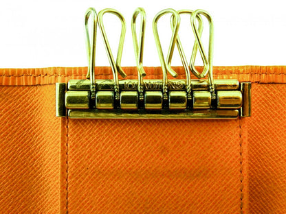 LOUIS VUITTON Key case Key holder M6381H Orange gold Multicles6
