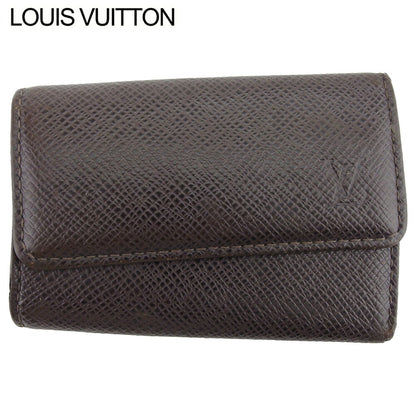 LOUIS VUITTON Key case Key holder M30538 Brown silver Multicles6