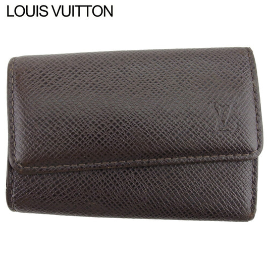 LOUIS VUITTON Key case Key holder M30538 Brown silver Multicles6
