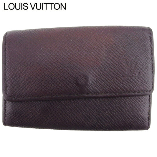 LOUIS VUITTON Key case Key holder M30536 Brown purple gold Multicles6