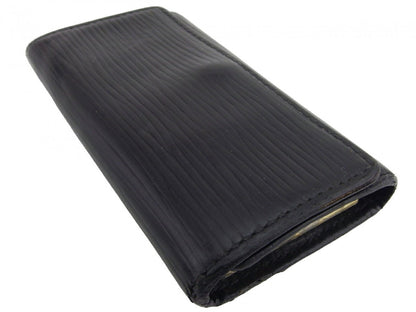 LOUIS VUITTON Key case Key holder M63822 Black gold Multicles4