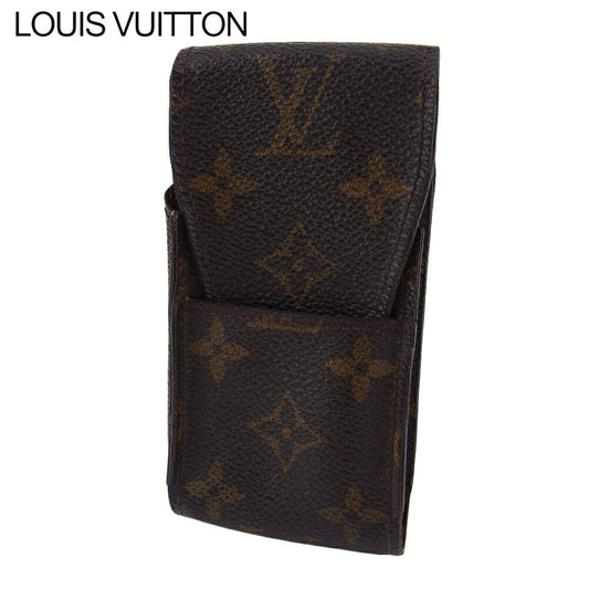 LOUIS VUITTON Cigarette case M63024 Brown beige Etui cigarette