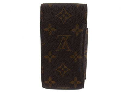 LOUIS VUITTON Cigarette case M63024 Brown beige Etui cigarette