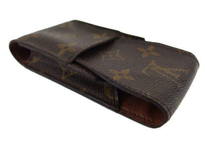 LOUIS VUITTON Cigarette case M63024 Brown beige Etui cigarette