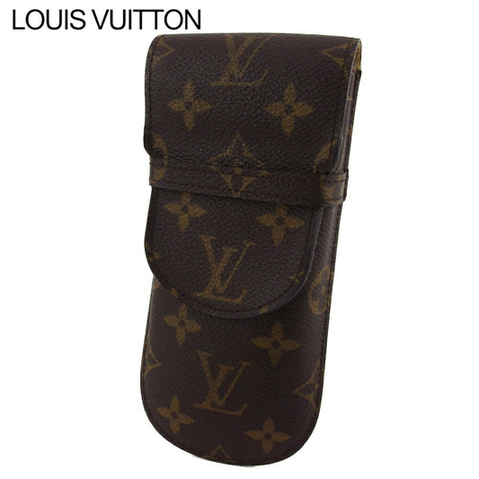 LOUIS VUITTON glasses case M62970 Brown beige Etui lunet mule