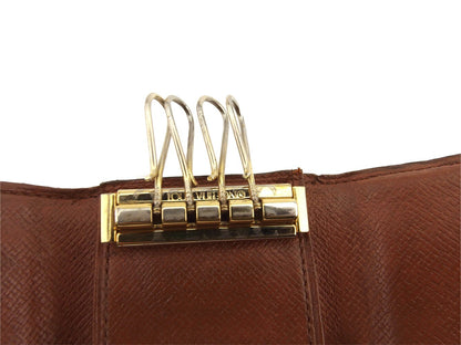 LOUIS VUITTON Key case Key holder M69517 Brown Monogram