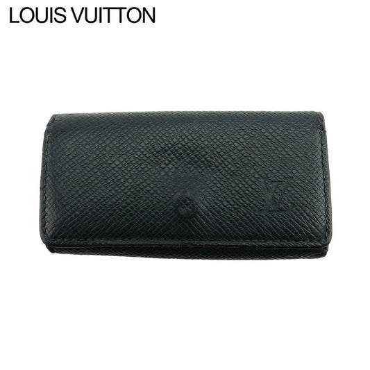 LOUIS VUITTON Key case Key holder M30524 Epithea (dark green) Taiga