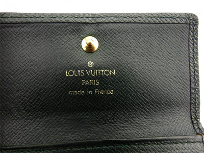 LOUIS VUITTON Key case Key holder M30524 Epithea (dark green) Taiga