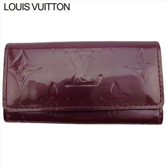 LOUIS VUITTON Key case Key holder M93573 Purple gold Multicles4