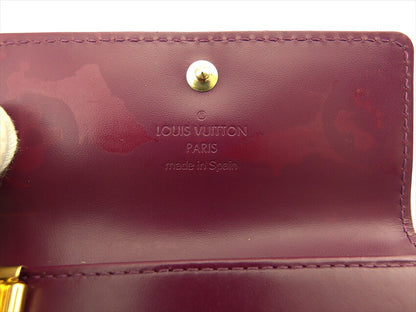 LOUIS VUITTON Key case Key holder M93573 Purple gold Multicles4