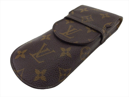 LOUIS VUITTON glasses case M62970 Brown beige Etui lunet mule