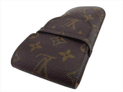 LOUIS VUITTON glasses case M62970 Brown beige Etui lunet mule