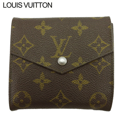 LOUIS VUITTON Bifold Wallet Dark brown brown