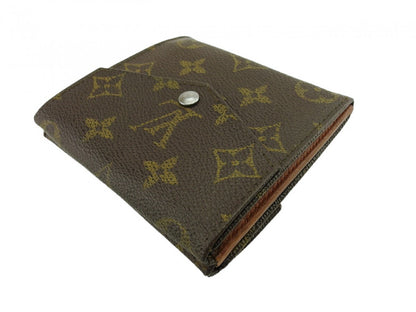 LOUIS VUITTON Bifold Wallet Dark brown brown