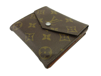 LOUIS VUITTON Bifold Wallet Dark brown brown