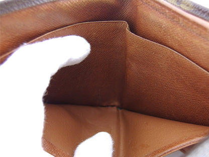 LOUIS VUITTON Bifold Wallet Dark brown brown