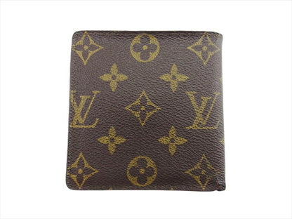 LOUIS VUITTON Bifold Wallet M61665 Brown Porte Billets Cartes Crdit Monet
