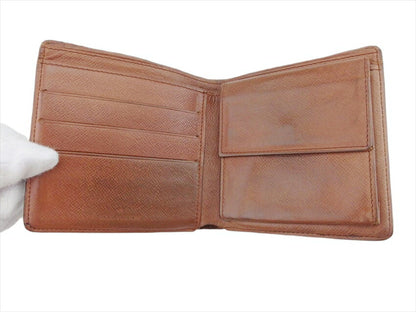 LOUIS VUITTON Bifold Wallet M61665 Brown Porte Billets Cartes Crdit Monet
