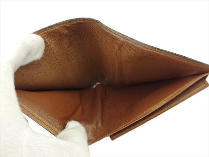 LOUIS VUITTON Bifold Wallet M61665 Brown Porte Billets Cartes Crdit Monet
