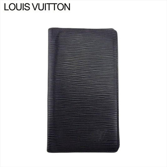 LOUIS VUITTON Bill Compartment R20522 Noir Epi Agenda Posh