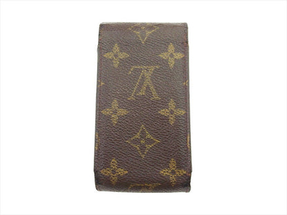 LOUIS VUITTON Cigarette case M63024 Brown Etui cigarette