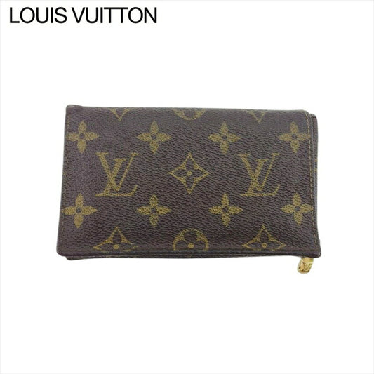 LOUIS VUITTON Long Wallet Purse M61730 Brown beige gold Porte Monnaie-Viet-Trésors (old)