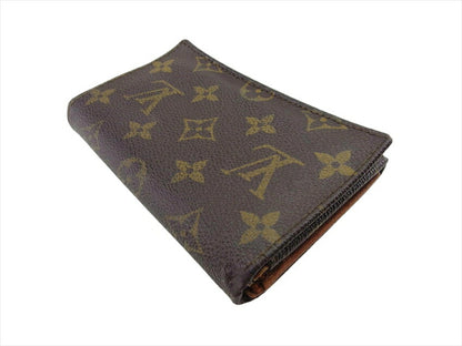 LOUIS VUITTON Long Wallet Purse M61730 Brown beige gold Porte Monnaie-Viet-Trésors (old)