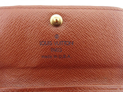 LOUIS VUITTON Key case Key holder M62631 Brown Multicles4
