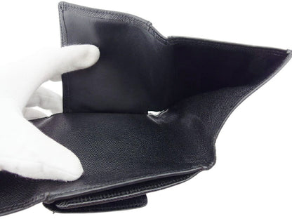 LOUIS VUITTON Bifold Wallet M63482 Noir Porte Monnaie Billets Cartes Credit