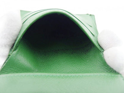 LOUIS VUITTON Bifold Wallet M63484 Borneo Green Porte Monnaie Billets Cartes Credit