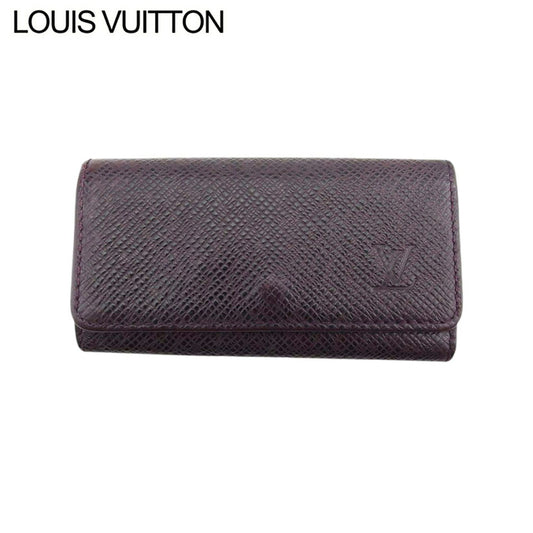 LOUIS VUITTON Key case Key holder M30526 Acajou (brown type) Multicles4