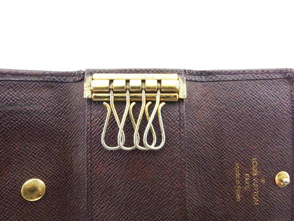 LOUIS VUITTON Key case Key holder M30526 Acajou (brown type) Multicles4