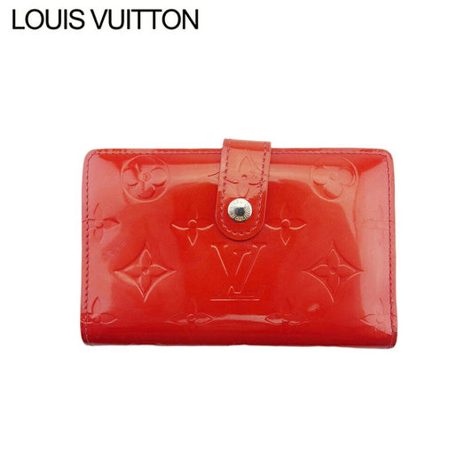 LOUIS VUITTON Bifold Wallet M91980 Pomdomur (Red) Portomonet Vievienova