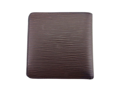 LOUIS VUITTON Bifold Wallet M6354D Brown Porte Billets Cartes Crdit Monet