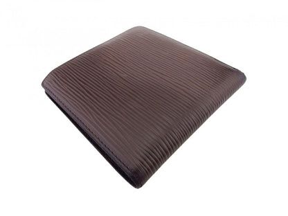 LOUIS VUITTON Bifold Wallet M6354D Brown Porte Billets Cartes Crdit Monet