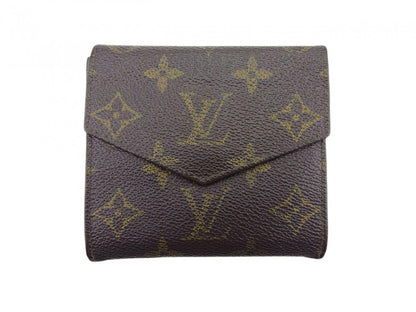 LOUIS VUITTON Bifold Wallet M61660 Brown beige gold Portonebi (old type)