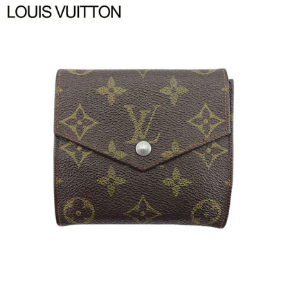 LOUIS VUITTON Bifold Wallet M61660 Brown beige gold Portonebi (old type)