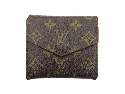 LOUIS VUITTON Bifold Wallet M61660 Brown beige gold Portonebi (old type)