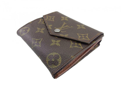 LOUIS VUITTON Bifold Wallet M61660 Brown beige gold Portonebi (old type)