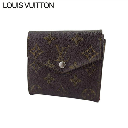 LOUIS VUITTON Bifold Wallet M61660 Brown Old Bolt-Monnebier
