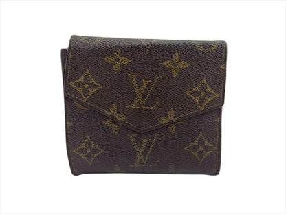 LOUIS VUITTON Bifold Wallet M61660 Brown Old Bolt-Monnebier