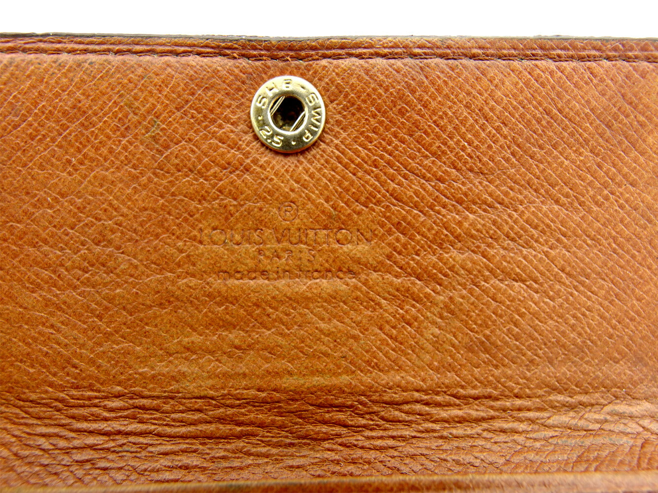 LOUIS VUITTON Key case Key holder M62631 Brown beige gold Multicles4