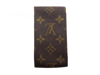 LOUIS VUITTON Cigarette case M63024 Brown beige gold Etui cigarette