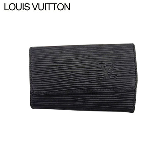 LOUIS VUITTON Key case Key holder M63812 black Multicles6