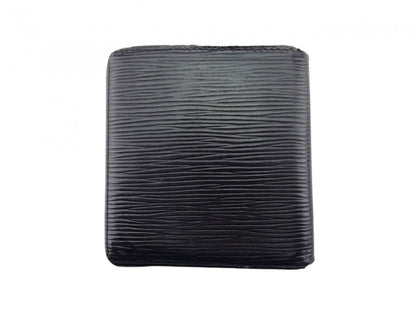 LOUIS VUITTON Bill Compartment M63312 black Porte Billets6Cartes Crdit