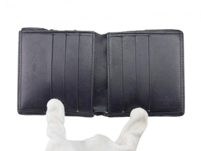 LOUIS VUITTON Bill Compartment M63312 black Porte Billets6Cartes Crdit