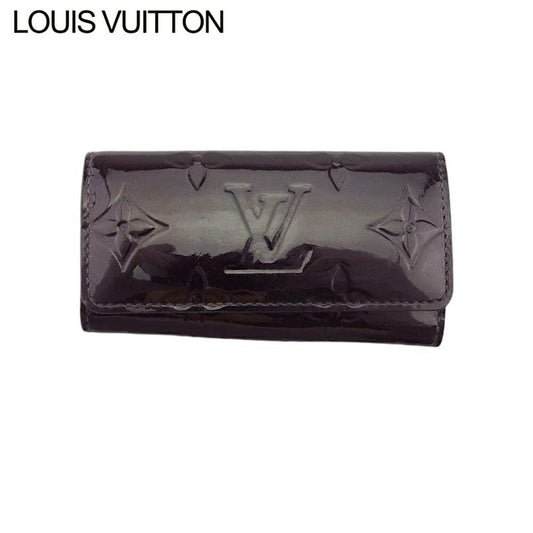 LOUIS VUITTON Key case Key holder Allamand (Purple) Gold