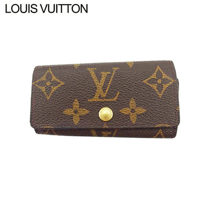 LOUIS VUITTON Key case Key holder Brown