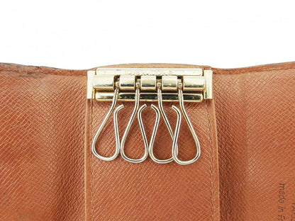 LOUIS VUITTON Key case Key holder Brown